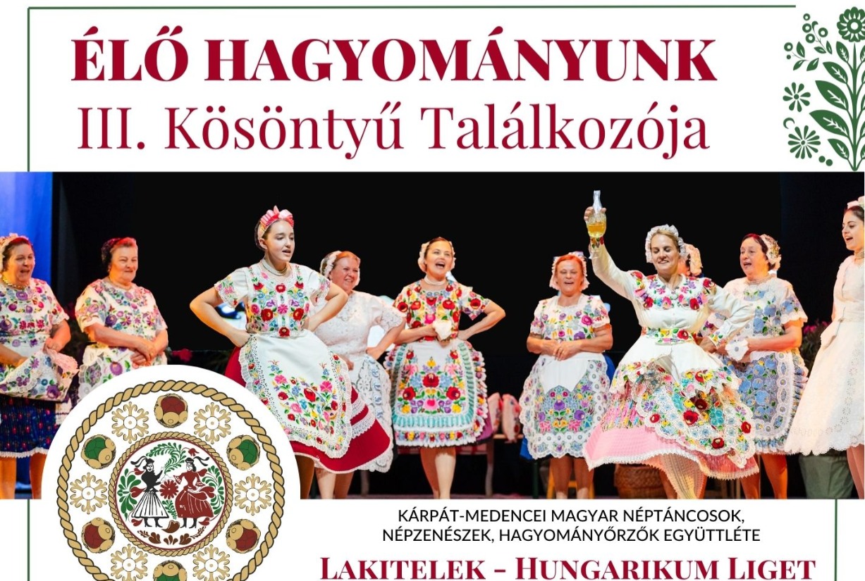 ÉLŐ HAGYOMÁNYUNK III. Kösöntyű Találkozója - 2026. február 13-14-15.