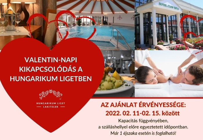Valentin-napi kikapcsolódás a Hungarikum Ligetben