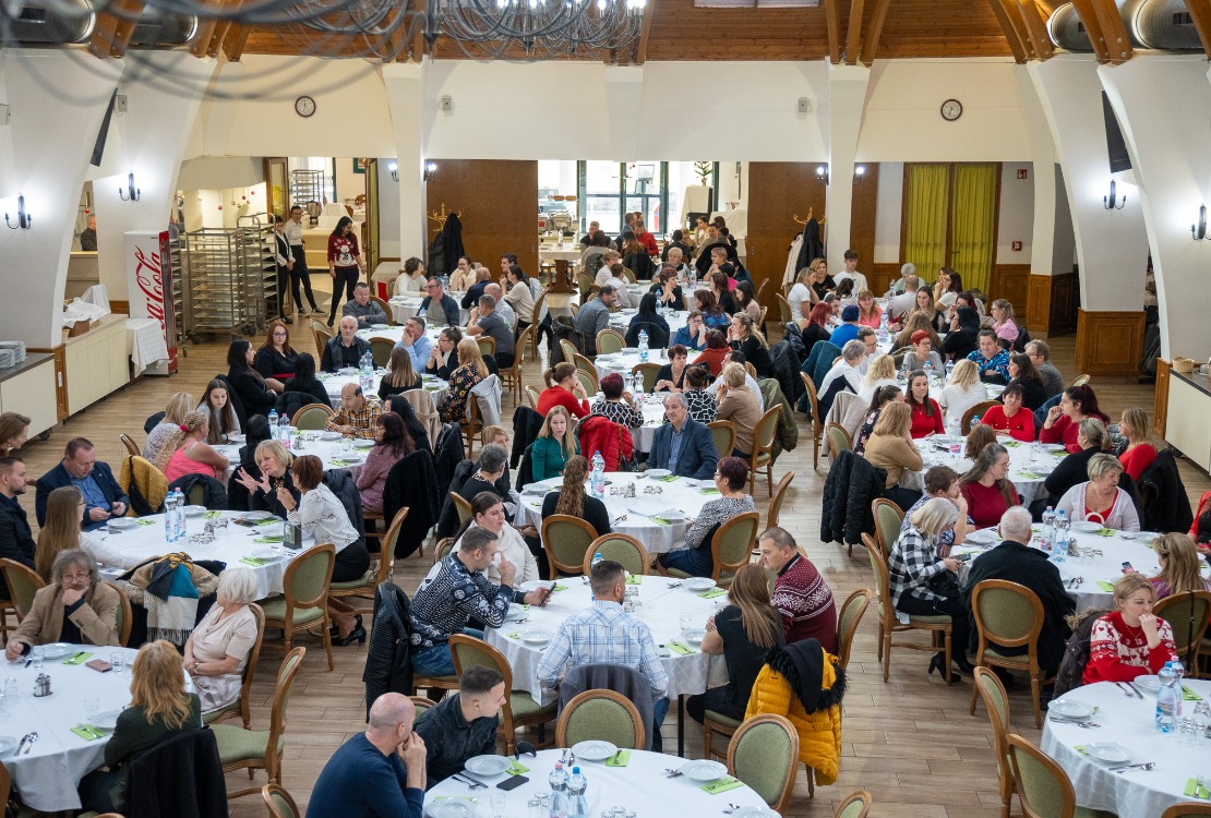 Évzáró ebéd a Hungarikum Ligetben