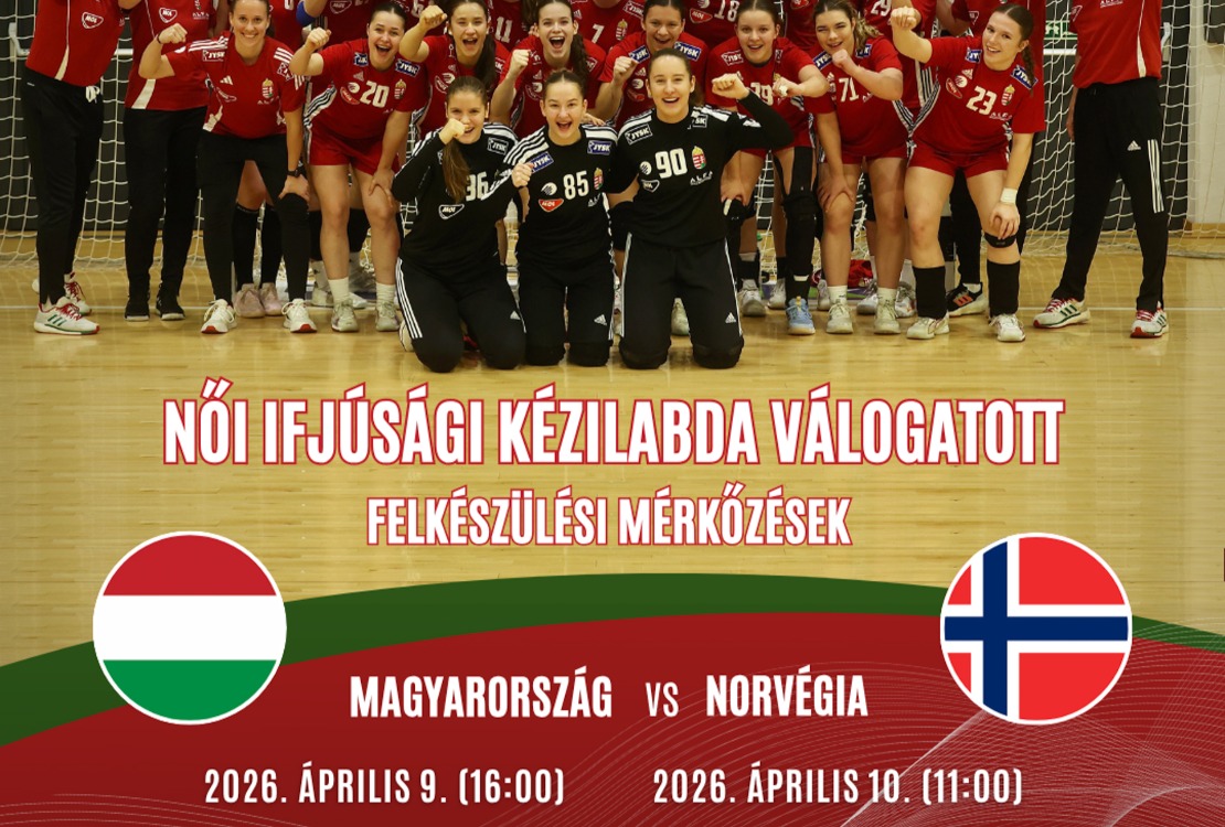 Magyarország - Norvégia női ifjúsági kézilabda-válogatott elkészülési mérkőzés
