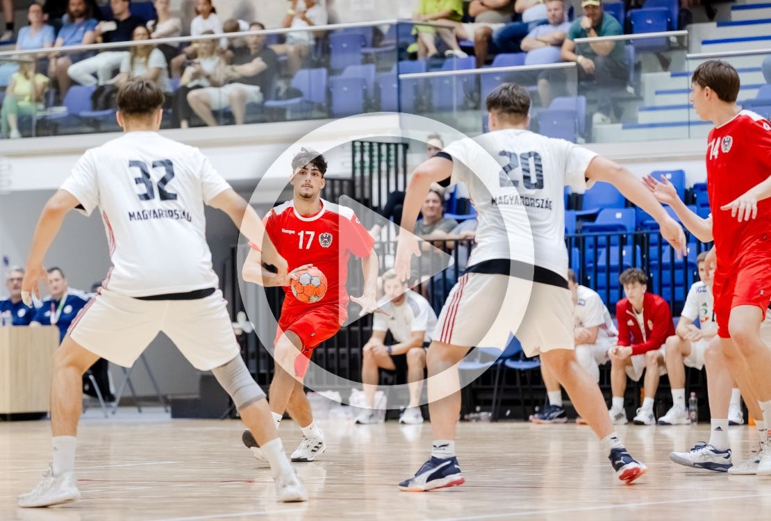 Magyar és osztrák kézilabda válogatott edzőtábora