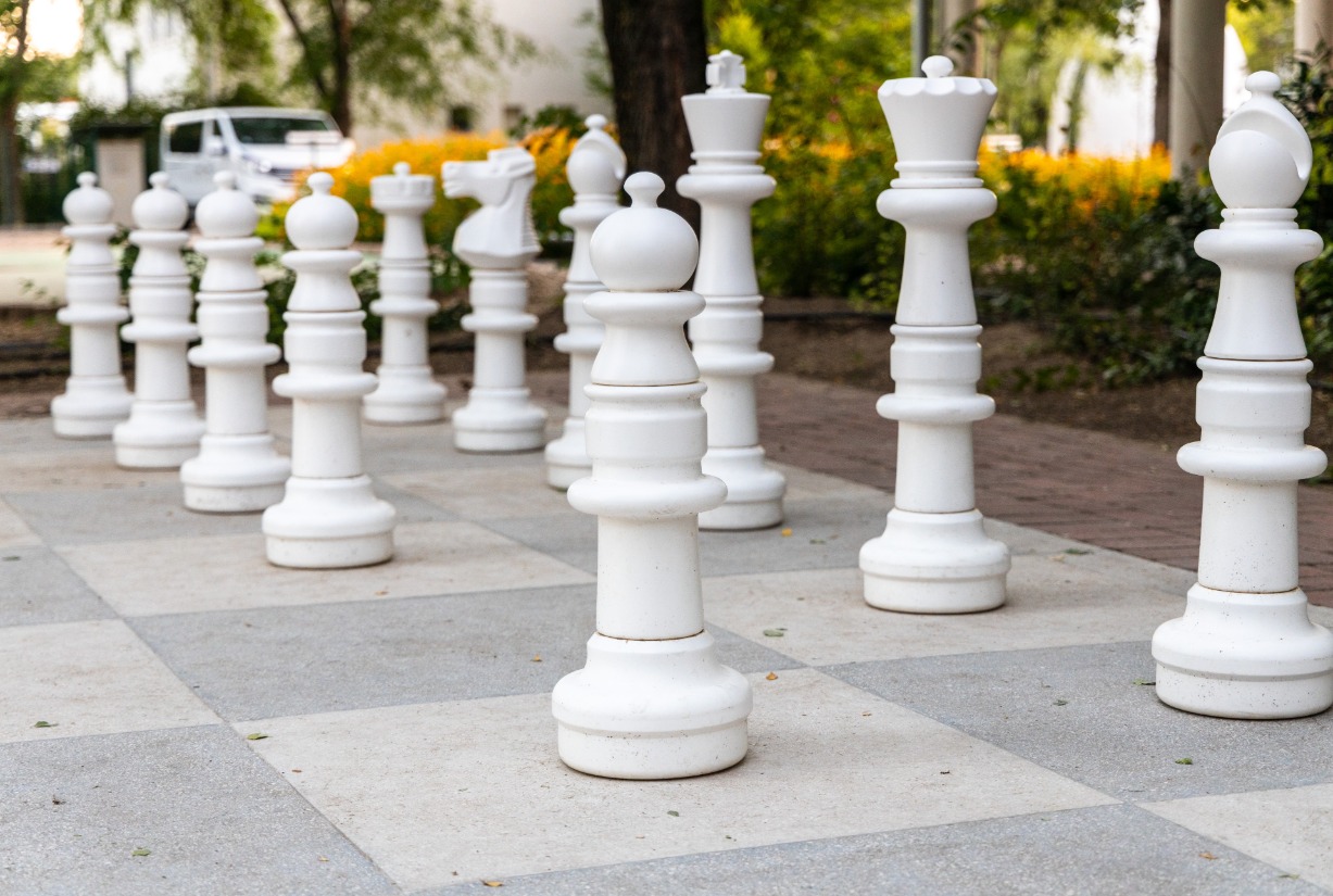 Minigolf and Outdoor chess