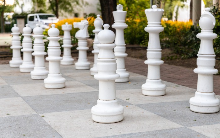 Minigolf and Outdoor chess